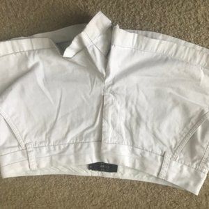 J Crew White Chino Shorts